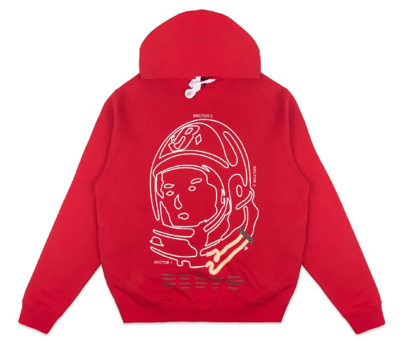 BBC "TRIALS" HOODIE RED