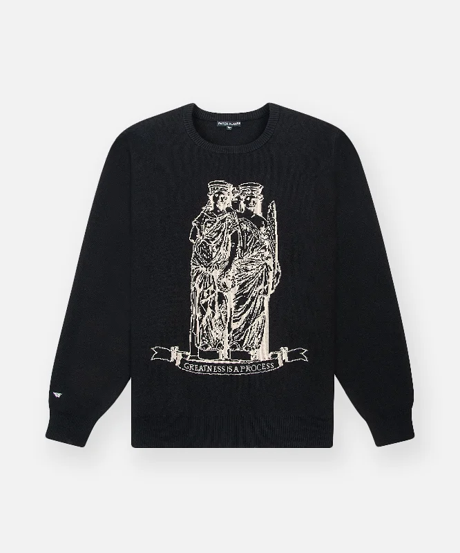 Birdseye Statue Crewneck Sweater