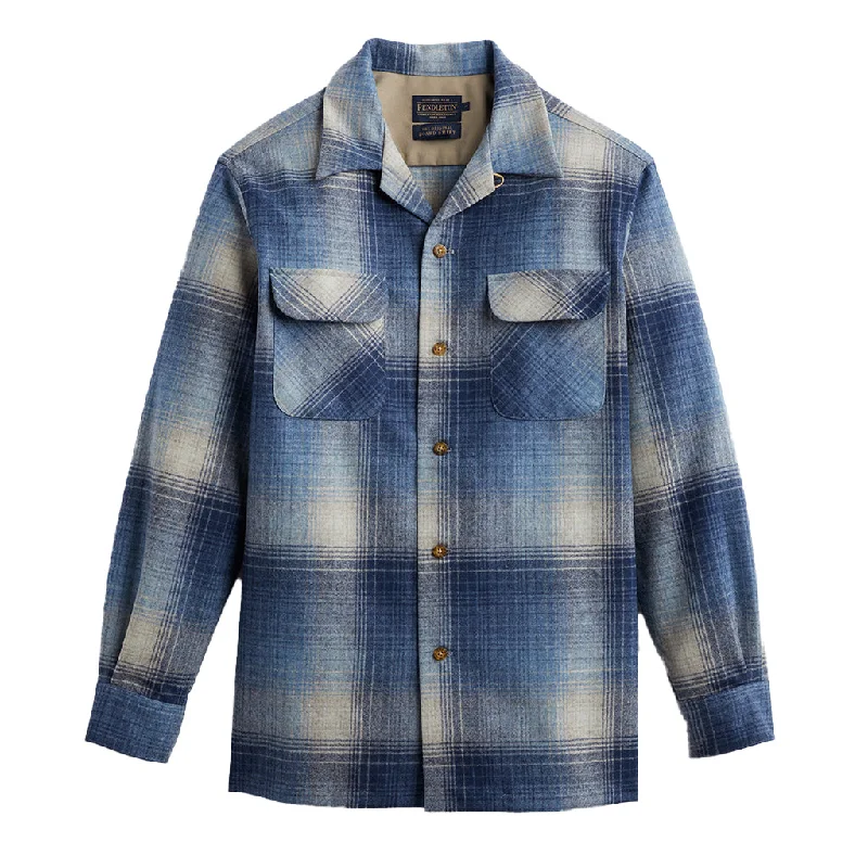 Board Shirt Blue Mix Ombre Fall 23'