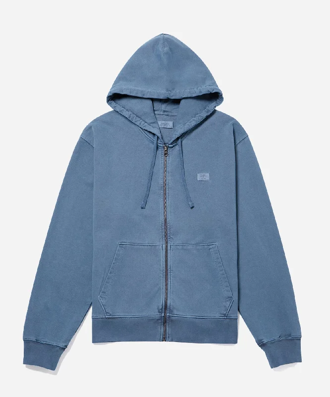 Canal Pigment Dyed Zip Hoodie