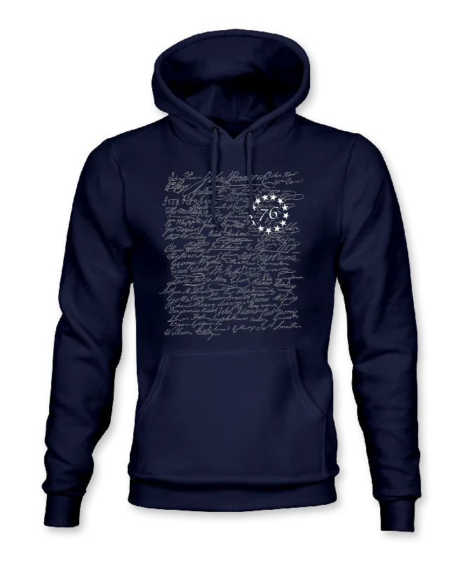 Declaration of Independence Signers Hoodie