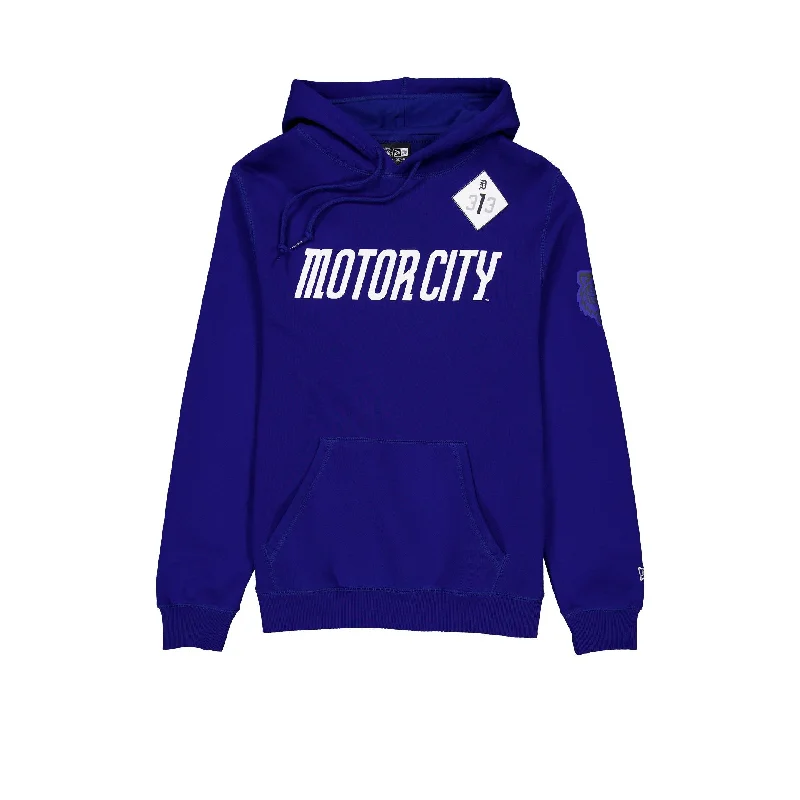 Detroit Tigers City Connect Blue Hoodie