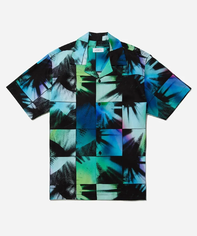 Disco Print Canty Short Sleeve Shirt