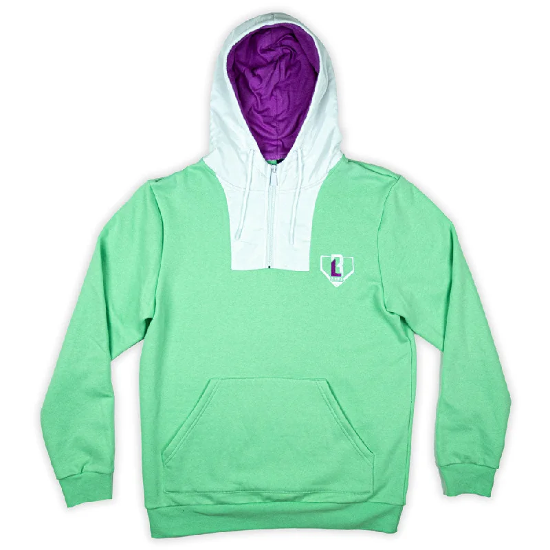 Double Play 1/4 Zip Hoodie - Infinity