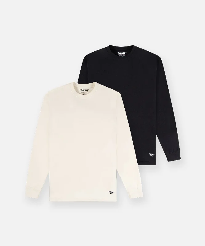 Essential 2-Pack Long Sleeve Tee