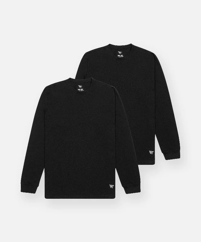 Essential 2-Pack Long Sleeve Tee