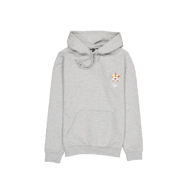 Houston Astros Logo Essentials Gray Hoodie