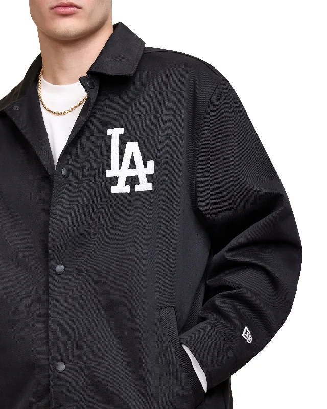 Los Angeles Dodgers Black Coach Jacket