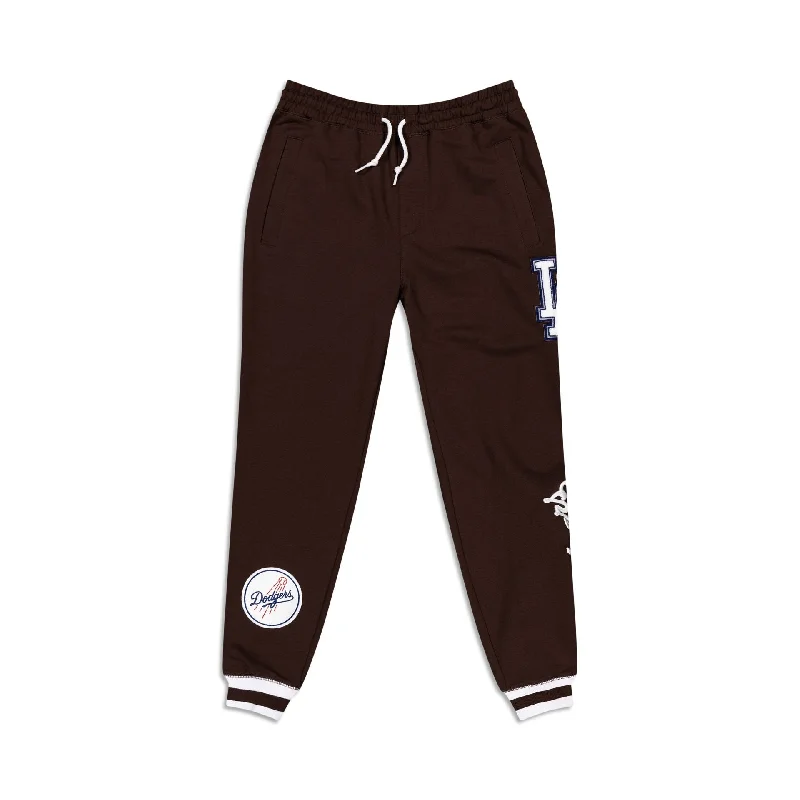 Los Angeles Dodgers Logo Select Color Flip Brown Jogger