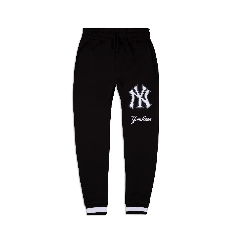 New York Yankees Logo Select Black Jogger