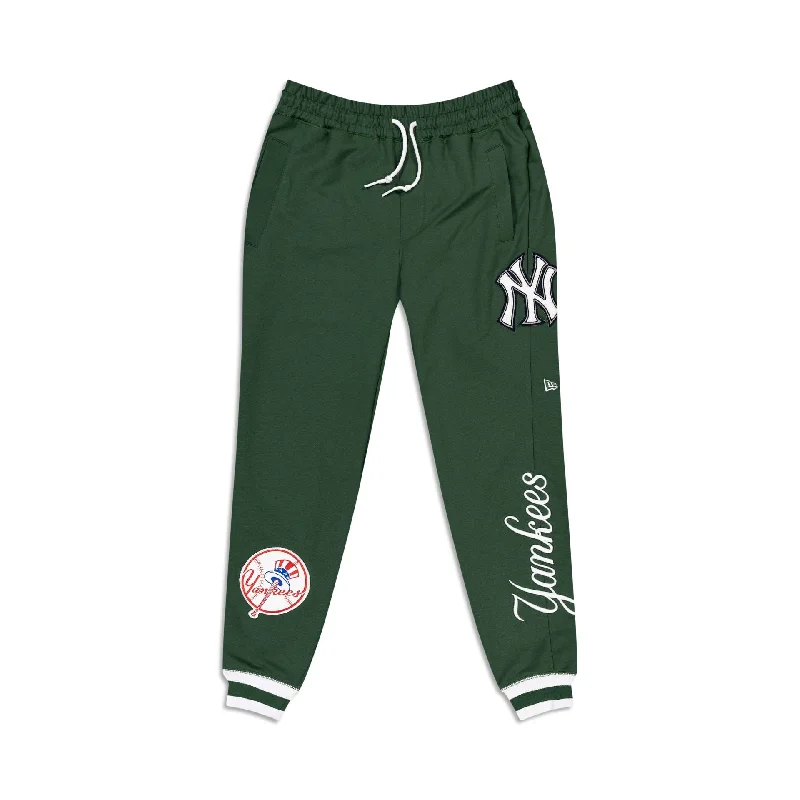 New York Yankees Logo Select Color Flip Green Jogger