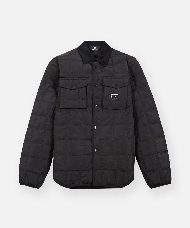 Quilted Shirt Jacket