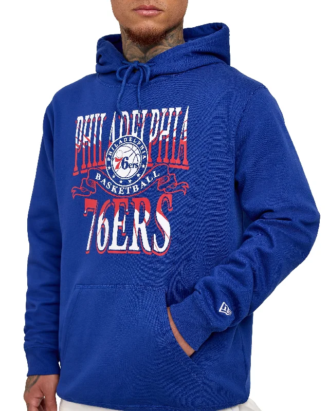 Philadelphia 76ers Sport Classics Blue Hoodie