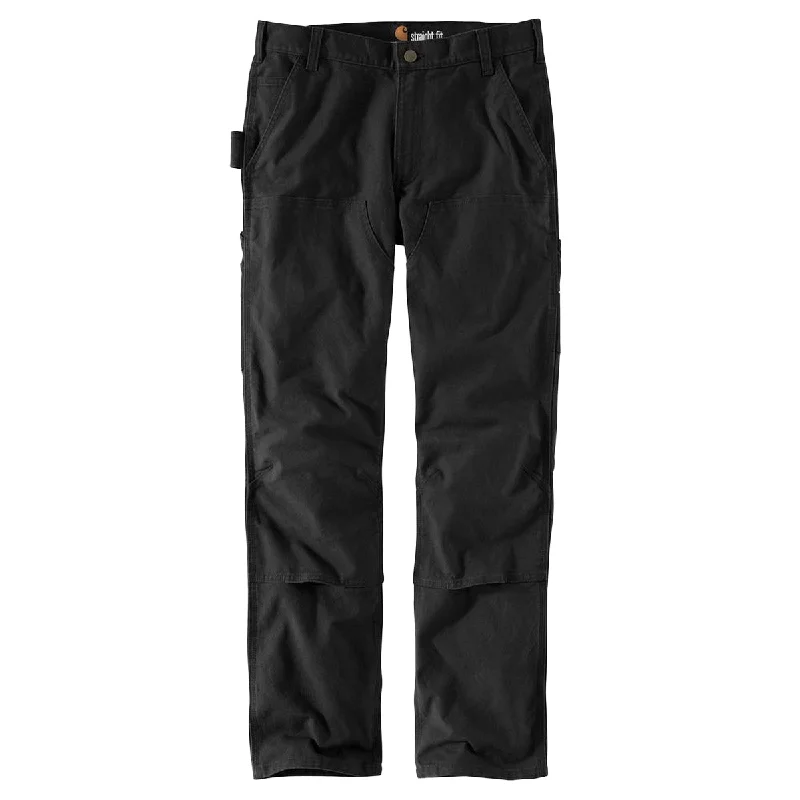 Rugged Flex Duck Double-Front Jeans Black