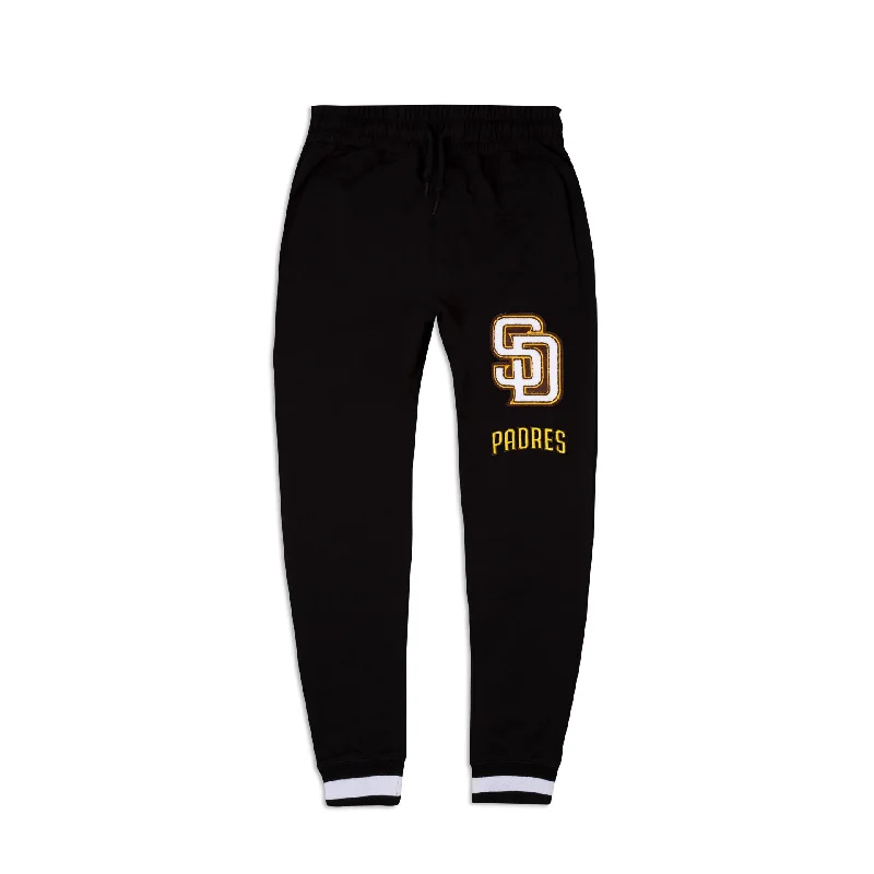 San Diego Padres Logo Select Black Jogger