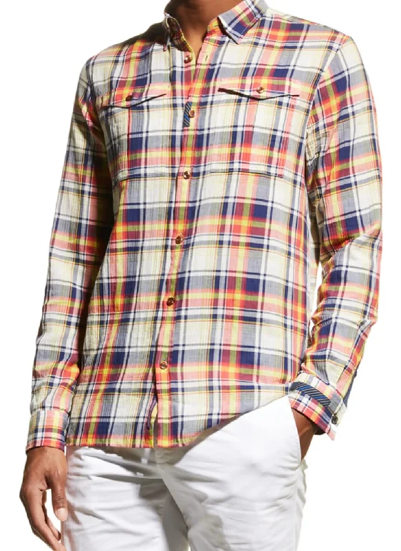 SCOTCH&SODA 168510-0218 SEERSUCKER SHIRT - 168510-0218-SCOTCH&SODA