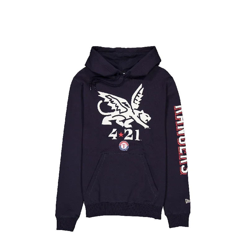 Texas Rangers City Connect Navy Hoodie