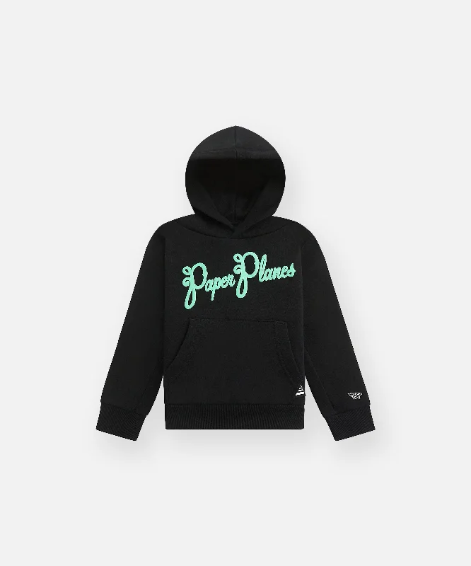 Toddler Script Logo Puff Print Hoodie