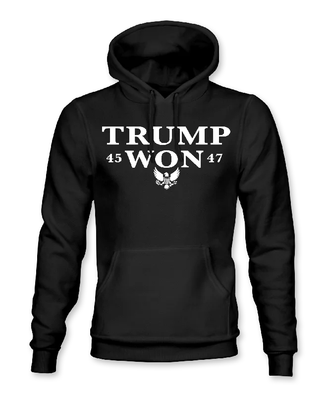 Trump Won 45/47 Hoodie