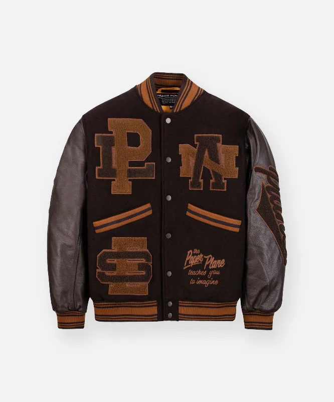 Eternally Greatfull Varsity Jacket