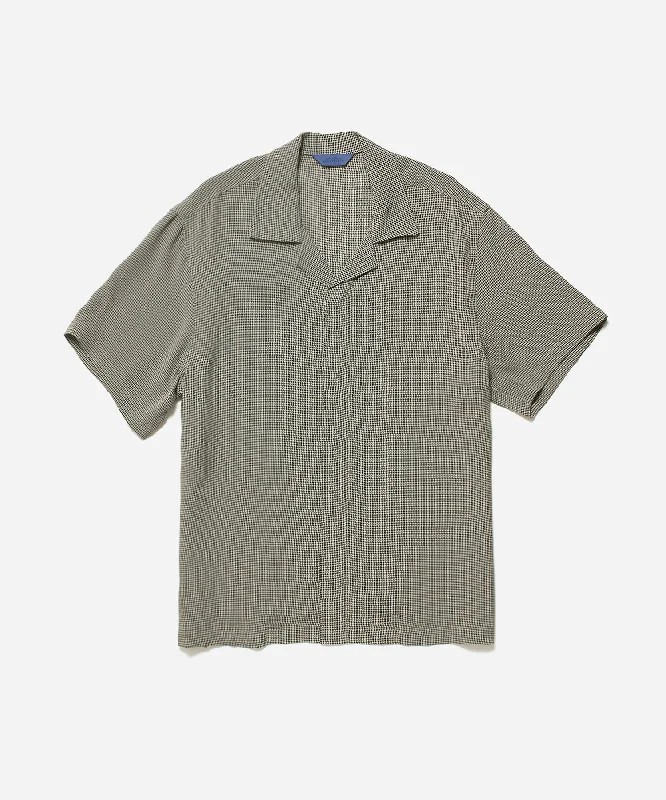 York Mini Houndstooth Short Sleeve Shirt