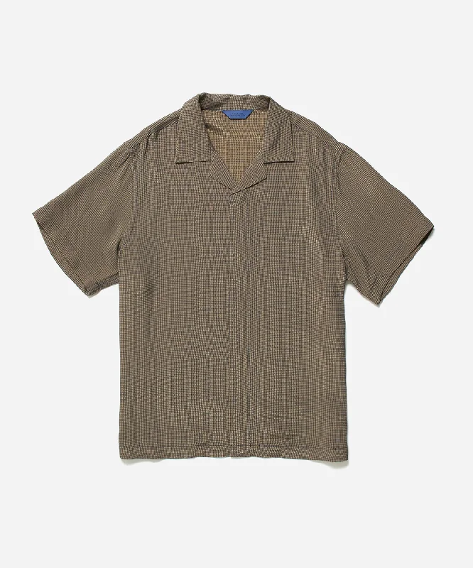 York Mini Houndstooth Short Sleeve Shirt