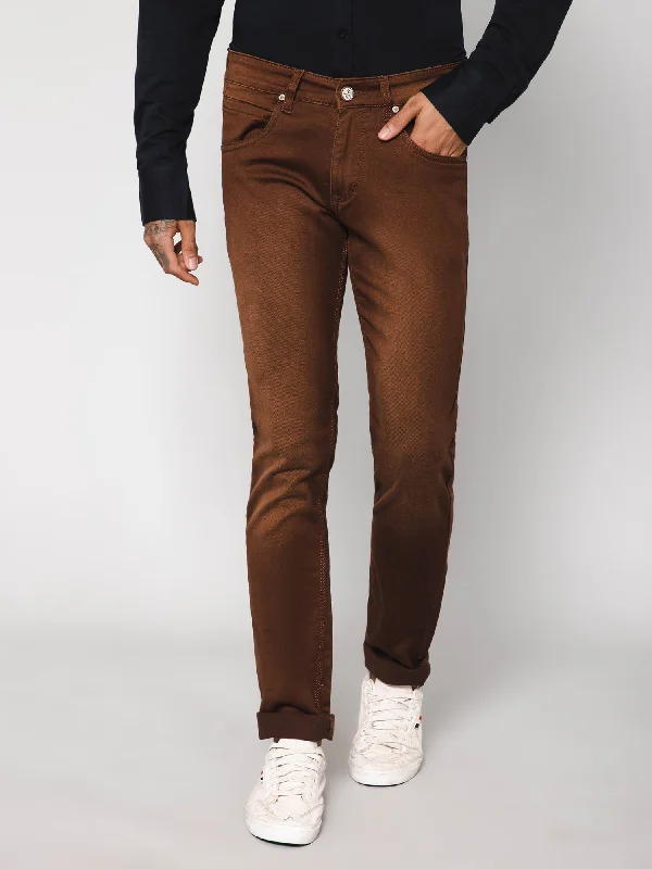 Men Copper Jeans