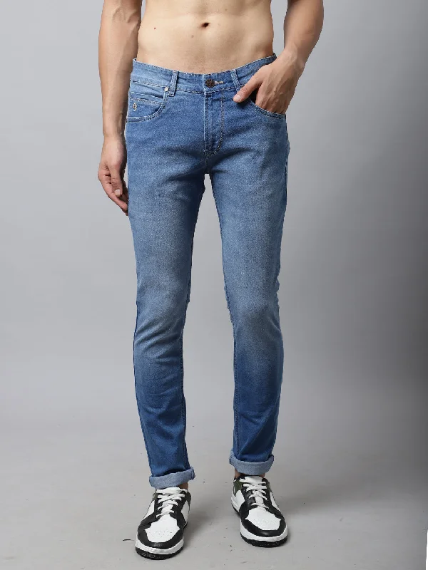 Men's Ultra Narrow fit Light Fade Blue  Jeans