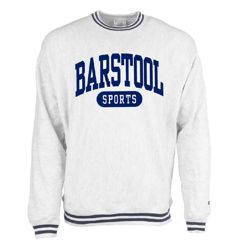 Barstool Sports Varsity Ribbed Champion Crewneck