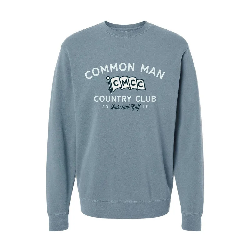 Common Man Country Club Pennant Crewneck