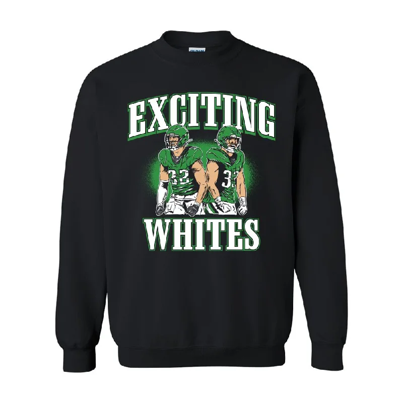 Exciting Whites Crewneck