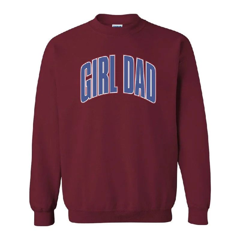 Girl Dad Arch Crewneck