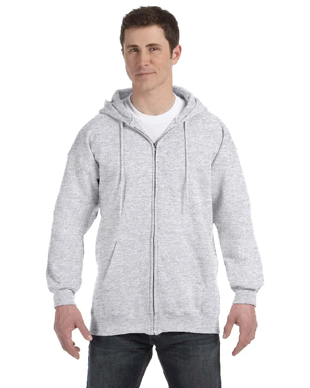 Hanes F280 Adult Ultimate Cotton 90/10 Full-Zip Hooded Sweatshirt