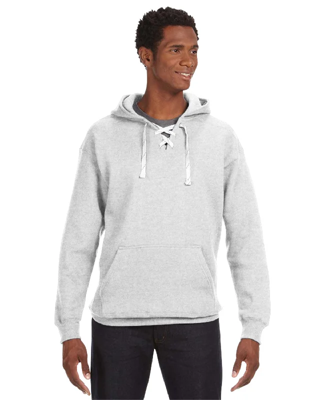 J America JA8830 Adult Sport Lace Hooded Sweatshirt