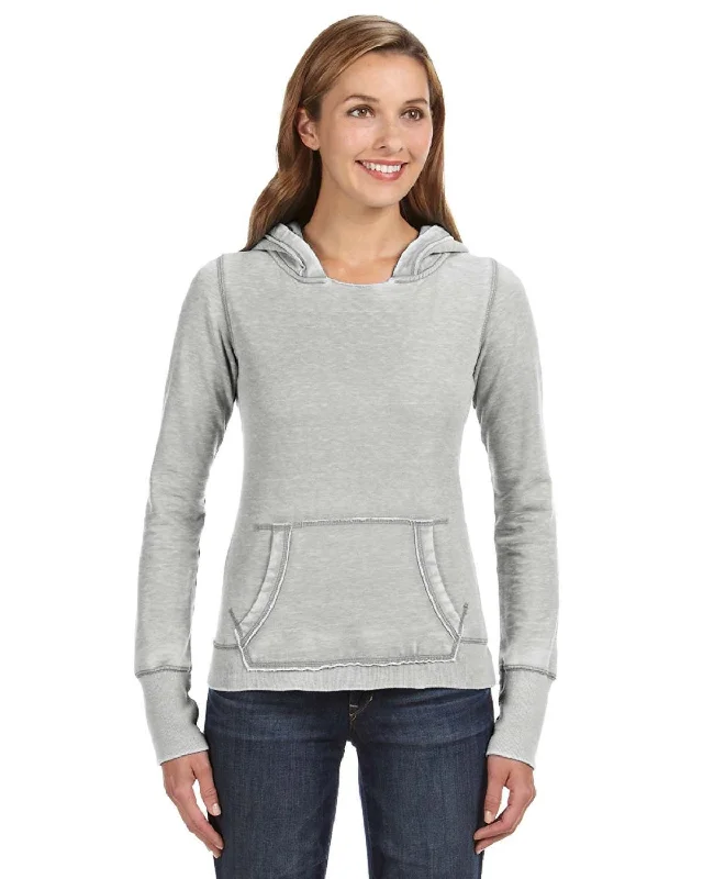 J America JA8912 Ladies' Zen Pullover Fleece Hooded Sweatshirt