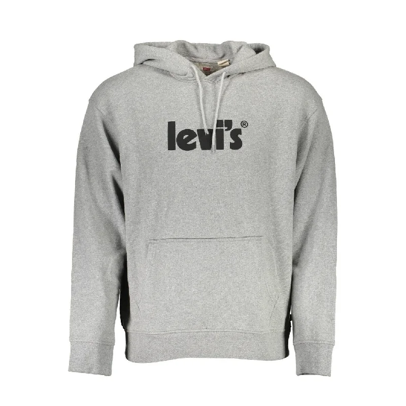 Levi's Classic Gray Hooded Men's Sweatshirt