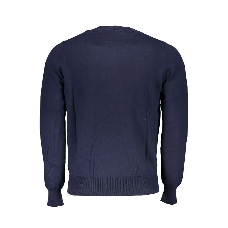 North Sails Eco-Conscious Crew Neck Sweater in Men's Blue