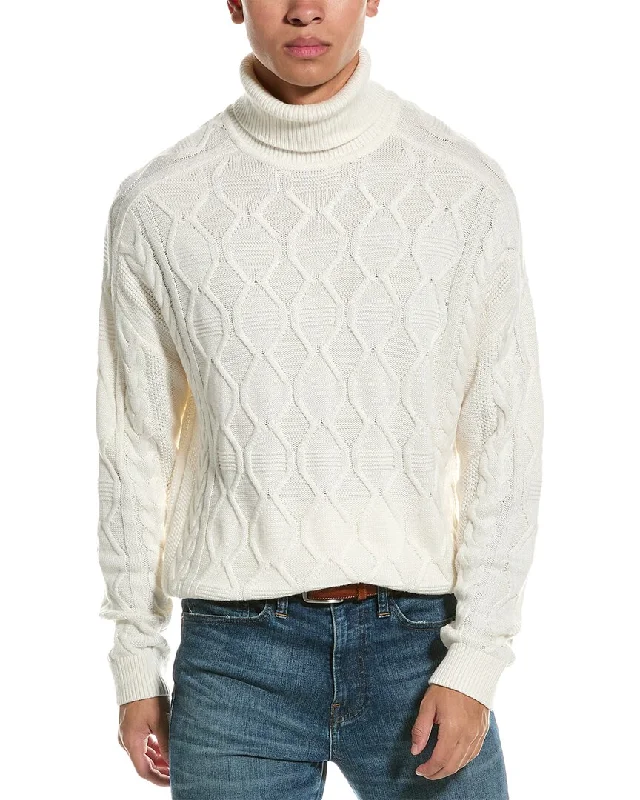 Reiss Alston Wool-Blend Roll Neck Sweater