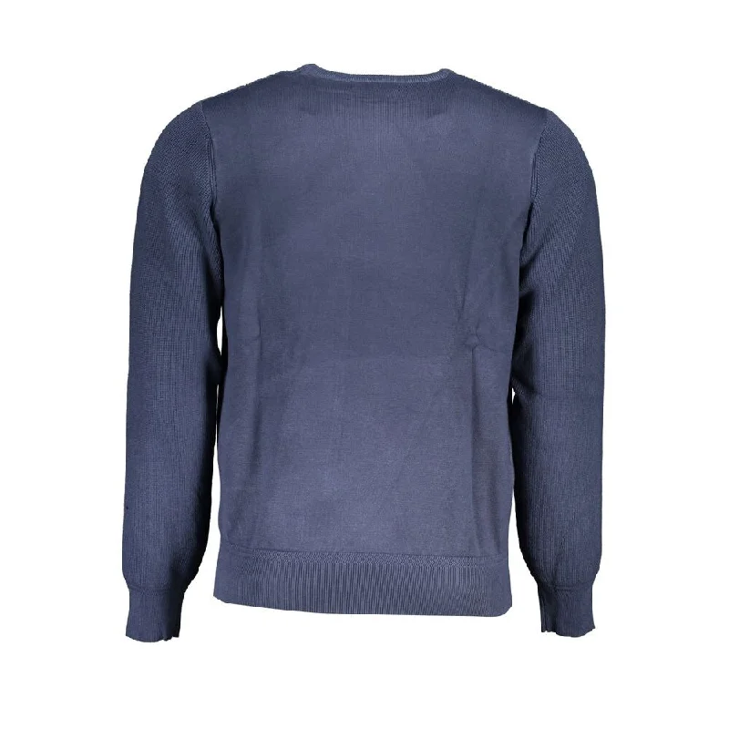 U.S. Grand Polo Elegant Long Sleeved Crew Neck Men's Sweater