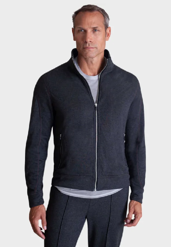 Breckenridge Full-Zip Sweatshirt - Charcoal Grey