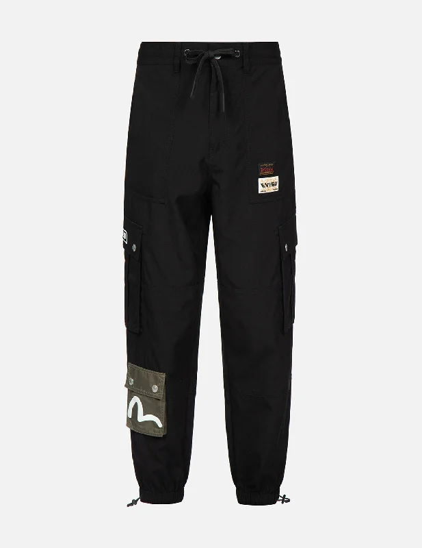 Godhead Appliqué Loose Fit Jogger Pants