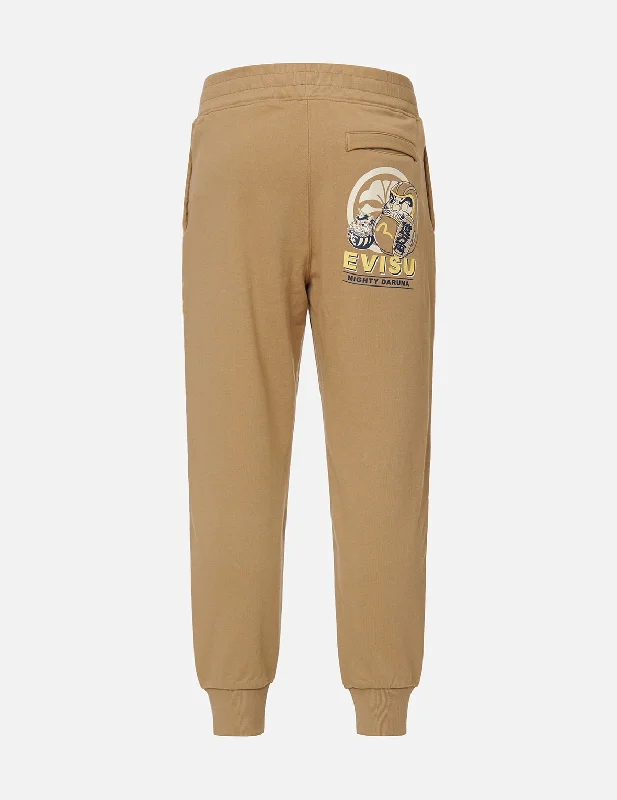 Komainu Daruma Print Sweatpants