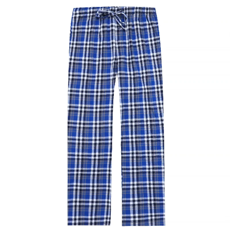 Mens 100% Cotton Flannel Lounge Pants